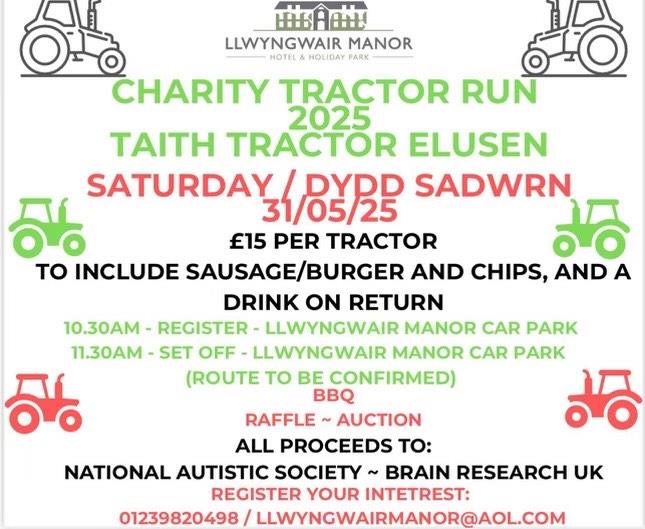 Charity Tractor Run 2025